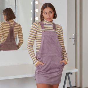 Adidas OG PURPLE Corduroy Suspenders Dress Size S